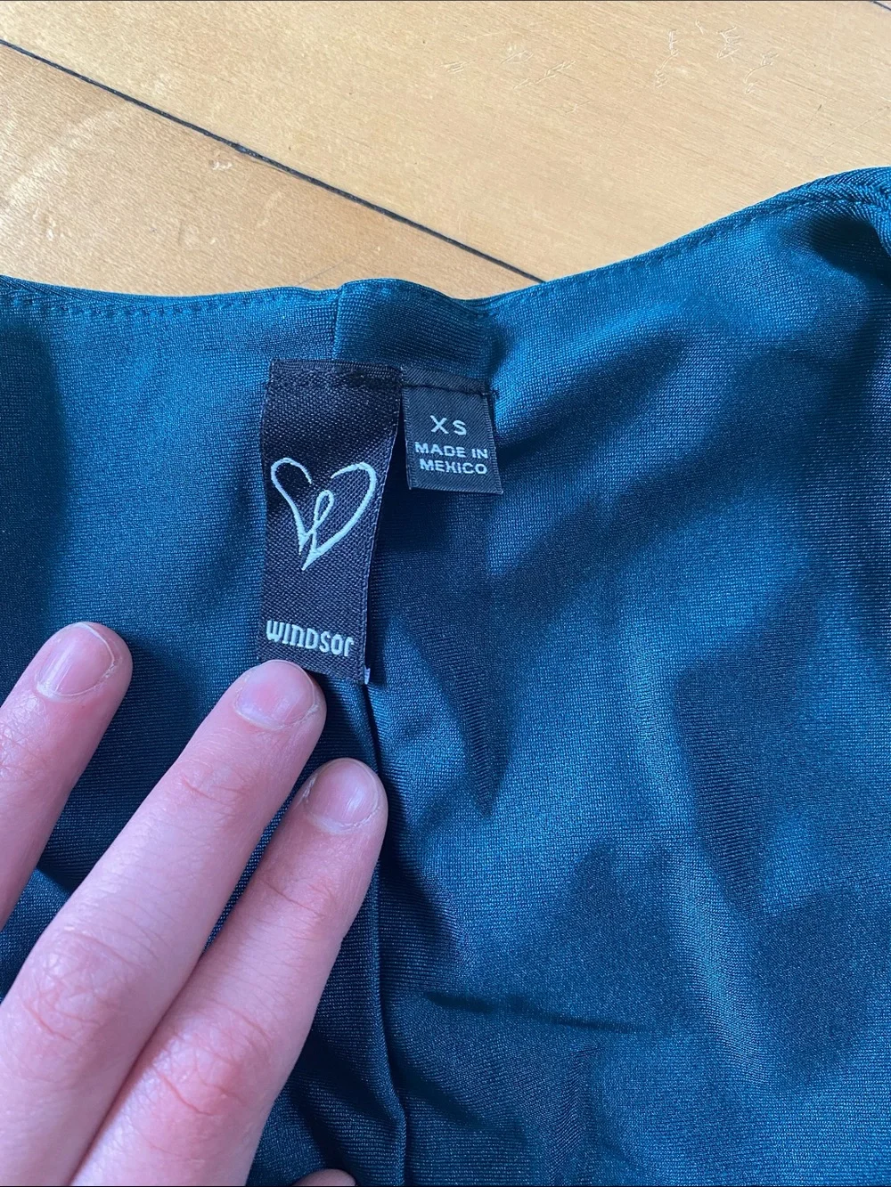 Windsor Teal Maxi Dress - Picture 2 of 2